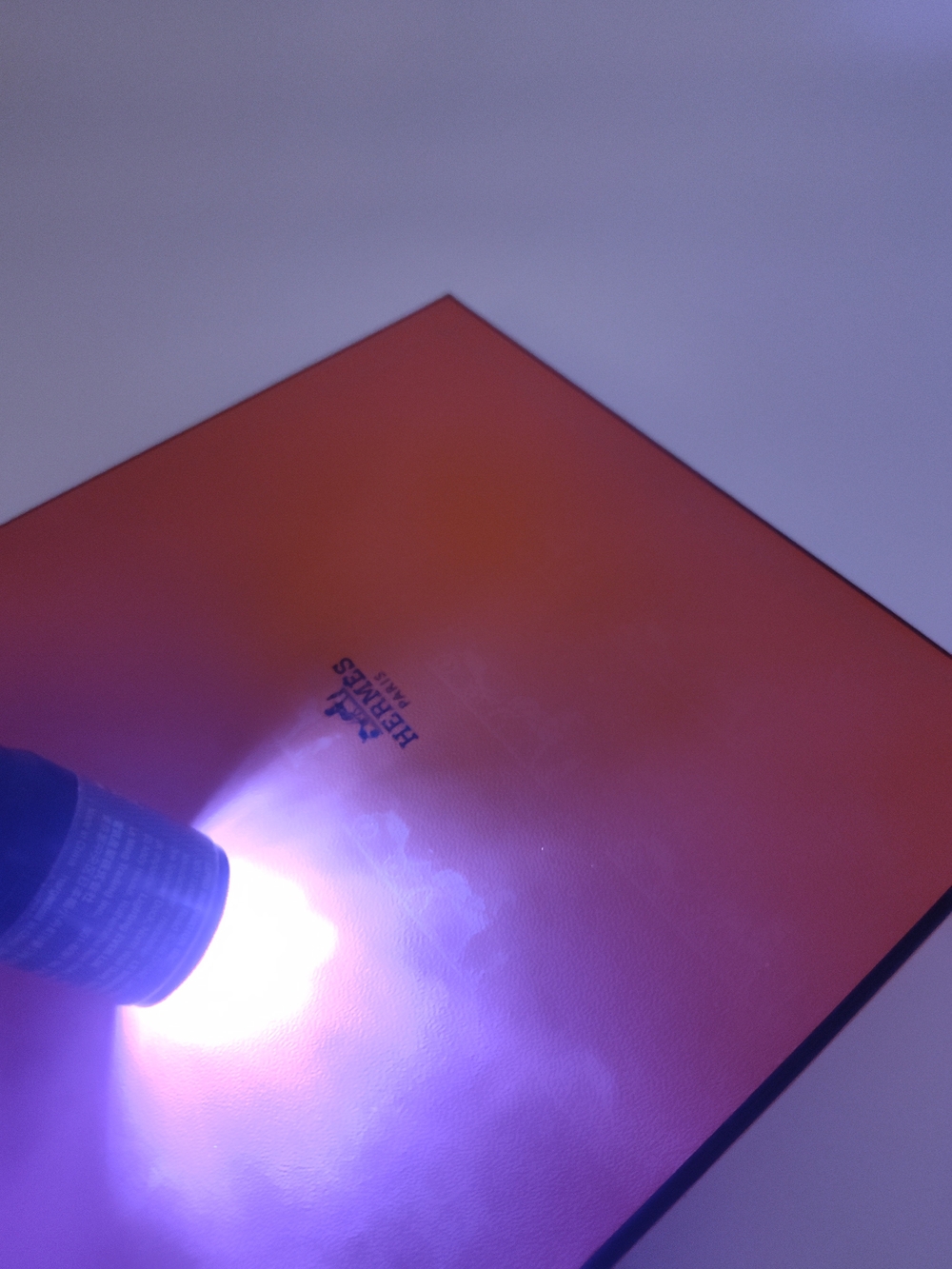 HERMÈS Orange Gift Box with Tissue Luxury Presentation Packaging 8x8 UV Verified - Picture 4 of 7